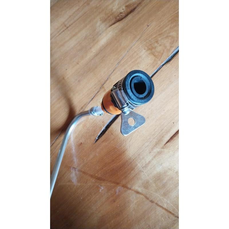 Serpentín inox para enfriar olla chica