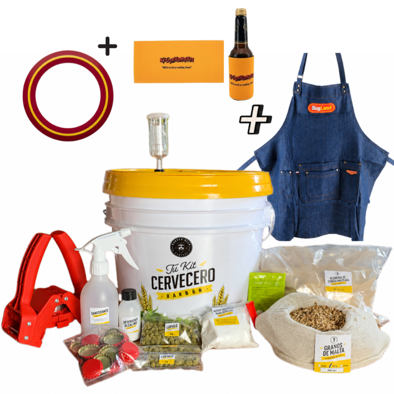 KIT MAESTRO CERVECERO COCCIÓN 10L...